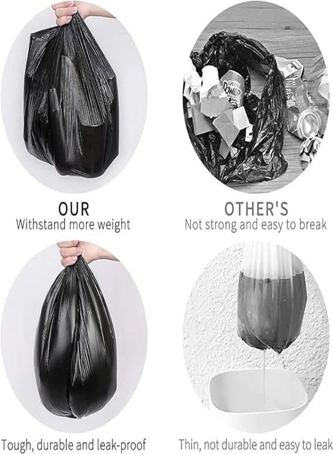 PUERTO Garbage Bags, Extra Large - (29 x 39 Inches) - 10 Bags/Roll, 60 Count (Pack of 6, Black), Plastic - Image 4